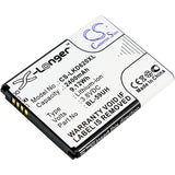 Battery for LG D320 BL-59UH, EAC62258701, EAC62258801 3.8V Li-ion 2400mAh / 9.12