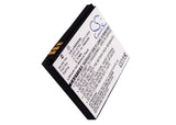 Battery for LG KE850 LGIP-A750, LGIP-C800 3.7V Li-ion 750mAh
