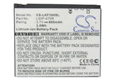 Battery for LG KP501 LGIP-470R, SBPL0096501, SBPL0096502 3.7V Li-ion 800mAh
