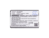 Battery for LG K430N BL-45A1H, EAC63158301 3.8V Li-ion 2100mAh / 7.98Wh