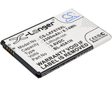 Battery for LG K420N BL-45A1H, EAC63158301 3.8V Li-ion 2300mAh / 8.74Wh