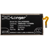 Battery for LG G8 ThinQ LM-G820UMB G820TNB BL-T41 3.85V Li-Polymer 3400mAh / 13.