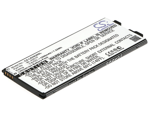 Battery for LG US992 BL-42D1F, EAC63238801, EAC63238901 3.8V Li-ion 1900mAh / 7.