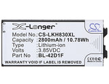 Battery for LG H840 BL-42D1F, EAC63238801, EAC63238901 3.85V Li-ion 2800mAh / 10