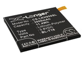 Battery for LG H950 BL-T16, EAC62718201 3.8V Li-Polymer 3000mAh / 11.40Wh