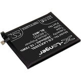 Battery for LG K200BMW BL-M03, EAC64791001 3.85V Li-Polymer 2800mAh / 10.78Wh