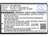 Battery for LG L58VL BL-45F1F, EAC63321601, EAC63361401, EAC63361407, EAC6338210