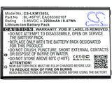 Battery for LG Rebel 2 BL-45F1F, EAC63321601, EAC63361401, EAC63361407, EAC63382