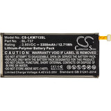 Battery for LG Q710ULM BL-T37, EAC63958201 3.85V Li-Polymer 3300mAh / 12.71Wh