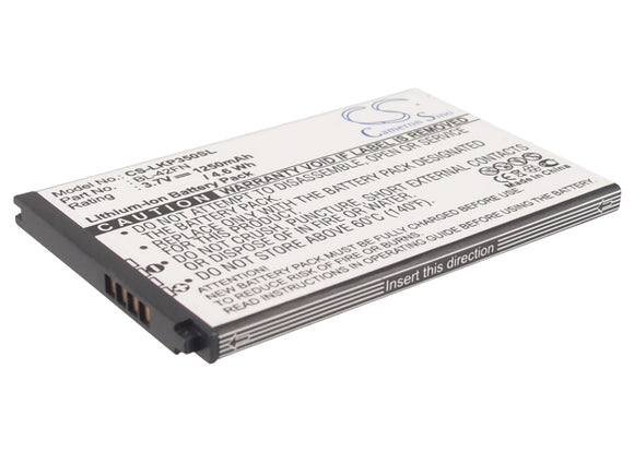 Battery for LG C550 BL-42FN 3.7V Li-ion 1250mAh