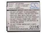 Battery for LG F120K BL-49PH, EAC61858601, EAC61858601 AAC 3.7V Li-ion 1500mAh /