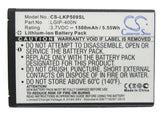 Battery for AT&T Phoenix 3.7V Li-ion 1500mAh / 5.55Wh