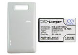Battery for LG Optimus P705 BL-44JH 3.7V Li-ion 2900mAh / 10.7Wh