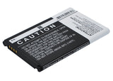 Battery for LG KU5400 BL-44JR 3.7V Li-ion 1700mAh / 6.29Wh