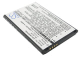 Battery for LG Connect 4G 1ICP5/44/65, BL-44JN, EAC61679601, EAC61700012 3.7V Li