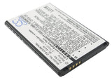 Battery for LG Lucky 4G 1ICP5/44/65, BL-44JN, EAC61679601, EAC61700012 3.7V Li-i