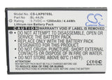 Battery for LG E435F 1ICP5/44/65, BL-44JN, EAC61679601, EAC61700012 3.7V Li-ion 