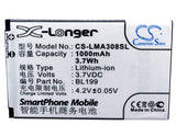 Battery for Lenovo MA308 BL199 3.7V Li-ion 1000mAh / 3.7Wh