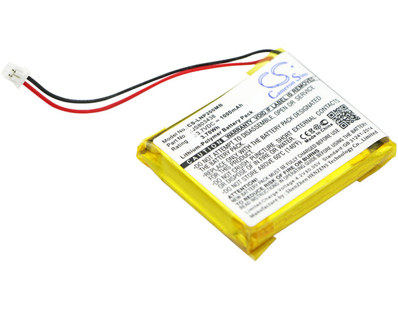Battery for Luvion Platinum 2 JS803438 3.7V Li-Polymer 1000mAh / 3.70Wh
