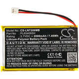 Battery for Luvion Prestige Touch 2 PL654065H 3.7V Li-Polymer 2000mAh / 7.40Wh