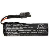 Battery for Logitech S00151 533-000104, F12431581 3.7V Li-ion 2600mAh / 9.62Wh