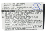 Battery for Logitech C-RL65 190582-0000, F12440056, K398, L-LU18 3.7V Li-ion 130