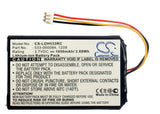 Battery for Logitech Harmony Touch 1209, 533-000083, 533-000084 3.7V Li-ion 1050