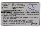 Battery for Logitech R-1G7 1903040000, 190304-0004, 190304200, 190304-200, 19030