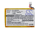 Battery for Logitech Y-R0032 533-000070, L/N: 1212 3.7V Li-Polymer 500mAh / 1.85