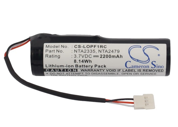 Battery for Logitech Pure-Fi Anywhere Speaker 1st NTA2479 3.7V Li-ion 2200mAh / 