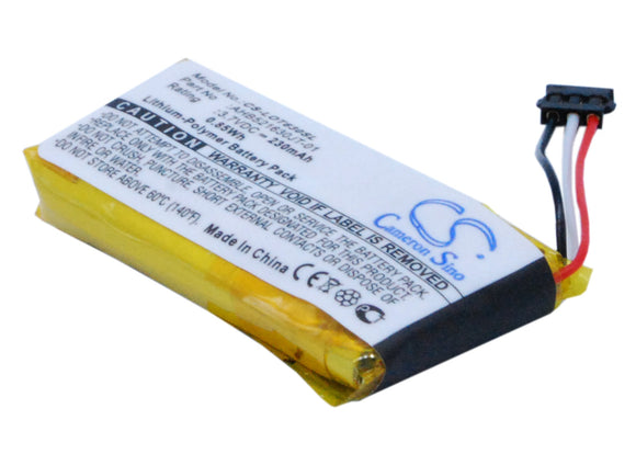 Battery for Logitech N-R0044 1311, 533-000069, AHB521630PJT-01 3.7V Li-Polymer 2