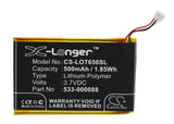 Battery for Logitech MX Master 1506, 533-000088, HB303450 3.7V Li-Polymer 500mAh