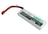 Battery for RC CS-LP1802C30RT CS-LP1802C30RT 7.4V Li-Polymer 1800mAh