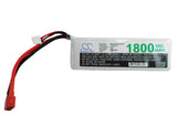 Battery for RC CS-LP1802C30RT CS-LP1802C30RT 7.4V Li-Polymer 1800mAh