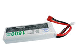 Battery for RC CS-LP1803C30RT CS-LP1803C30RT 11.1V Li-Polymer 1800mAh