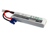 Battery for RC CS-LP2102C30R3 CS-LP2102C30R3 7.4V Li-Polymer 2100mAh