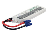 Battery for RC CS-LP2102C30R3 CS-LP2102C30R3 7.4V Li-Polymer 2100mAh
