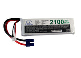 Battery for RC CS-LP2102C30R3 CS-LP2102C30R3 7.4V Li-Polymer 2100mAh