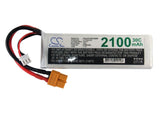 Battery for RC CS-LP2102C30R5 CS-LP2102C30R5 7.4V Li-Polymer 2100mAh