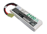 Battery for RC CS-LP2102C30R6 CS-LP2102C30R6 7.4V Li-Polymer 2100mAh