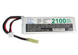 Battery for RC CS-LP2102C30R6 CS-LP2102C30R6 7.4V Li-Polymer 2100mAh