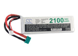 Battery for RC CS-LP2102C30R7 CS-LP2102C30R7 7.4V Li-Polymer 2100mAh