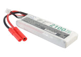 Battery for RC CS-LP2102C30R8 CS-LP2102C30R8 7.4V Li-Polymer 2100mAh