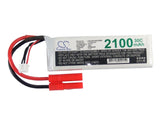 Battery for RC CS-LP2102C30R8 CS-LP2102C30R8 7.4V Li-Polymer 2100mAh