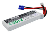 Battery for RC CS-LP2102C30RN CS-LP2102C30RN 7.4V Li-Polymer 2100mAh