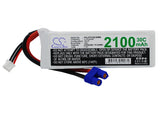 Battery for RC CS-LP2102C30RN CS-LP2102C30RN 7.4V Li-Polymer 2100mAh