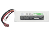Battery for RC CS-LP3202C35RT CS-LP3202C35RT 7.4V Li-Polymer 3200mAh / 23.68Wh
