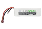 Battery for RC CS-LP3602C35RT CS-LP3602C35RT 7.4V Li-Polymer 3600mAh