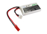Battery for RC CS-LP4502C30RT CS-LP4502C30RT 7.4V Li-Polymer 450mAh / 3.33Wh