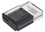 Battery for Canon Rebel SL1 Digital LP-E12 7.4V Li-ion 820mAh / 6.07Wh